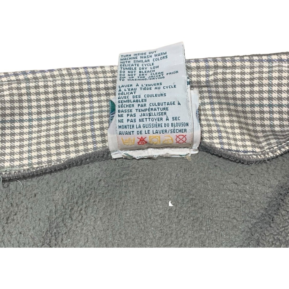NORTHERN REFLECTIONS Mens‎ XL Gray Full Zip Fleece Jacket Embroidered Golf Bag - Picture 5 of 11